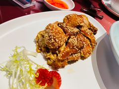 芝麻烤鸡-万达瑞华酒店·品珍中餐厅