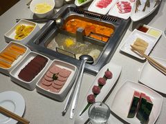 自助取餐区-海底捞火锅鲜切牛肉主题店(长寿路店)