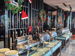 自助取餐区-唐拉雅秀酒店-西锦汇空中BBQ·思创餐厅