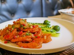 香葱油爆虾-鱼乐乐(Happy Fish)