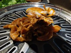 秘制鸡腿肉-九田家黑牛烤肉料理(溧阳吾悦店)