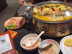 -探鱼·鲜青椒爽麻烤鱼(西南商都店)