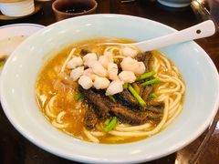 虾爆鳝面-奎元馆.百年奎元.非遗传承(西湖边的解放路店)