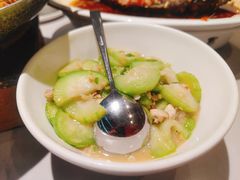 鲜丝瓜焖蛏子肉-费大厨辣椒炒肉(黄兴中心广场店)