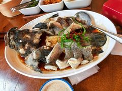 青柠蒸龙胆石斑-林四喜·闽南传家菜(鼓浪屿店)