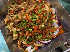 铁板鱿鱼须-昱龙大盆牛蛙馆(三兴街总店)