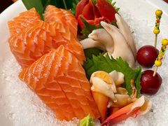 三文鱼刺身-大渔铁板烧(通州万达店)