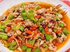 双椒牛娃-为民烧烤吧.自贡爆炒菜(收录10年好店)