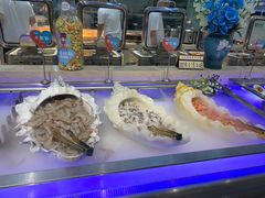 -绿岛港轩海鲜烤肉涮锅自助餐厅