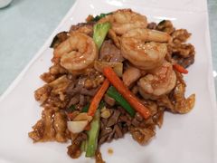 香葱爆三样-六和聚传统烤鸭.天津菜(和平店)