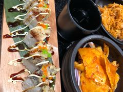 炸虾鳗鱼寿司-九田家黑牛烤肉料理(中北镇店)