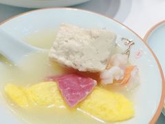 上汤炖蛋饺柴锅豆腐-到家尝北京菜(西坝河店)