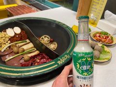 番茄鸳鸯锅底-有拈头成都市井火锅(老门东店)