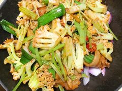 干锅菜花-新侨小馆(东直门北小街店)