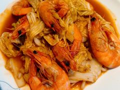 大虾烧白菜-1937青岛老味道·海肠捞饭·青岛菜(大鲍岛栈桥店)