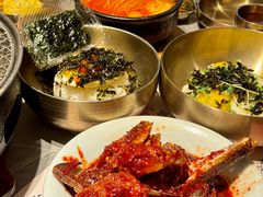 -草家酱蟹炭火烤肉店(珲春南路一店)
