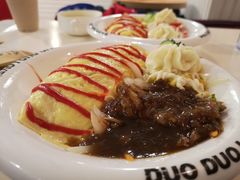 咖喱炸鸡排蛋包饭-天天多多乐(禾祥店)