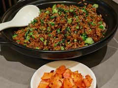 青菜腊肉烘泰米-芙蓉凰花园酒楼