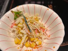 蟹籽沙拉-匠和风精致料理(成都龙湖滨江天街店)