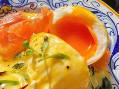 三文鱼班尼迪克-Alimentari早午餐(安福路店)