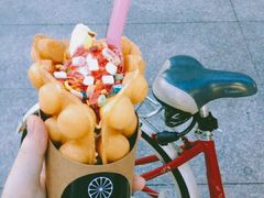 草莓蛋仔冰淇淋-JUICE  TIMES(中茵海华店)