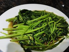清炒空心菜-适口餐厅砂锅粥(公信路总店)