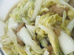 面筋扒白菜-悦宾饭馆(翠花胡同店)