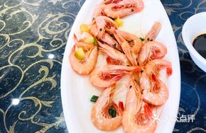 Steamed Live Prawn