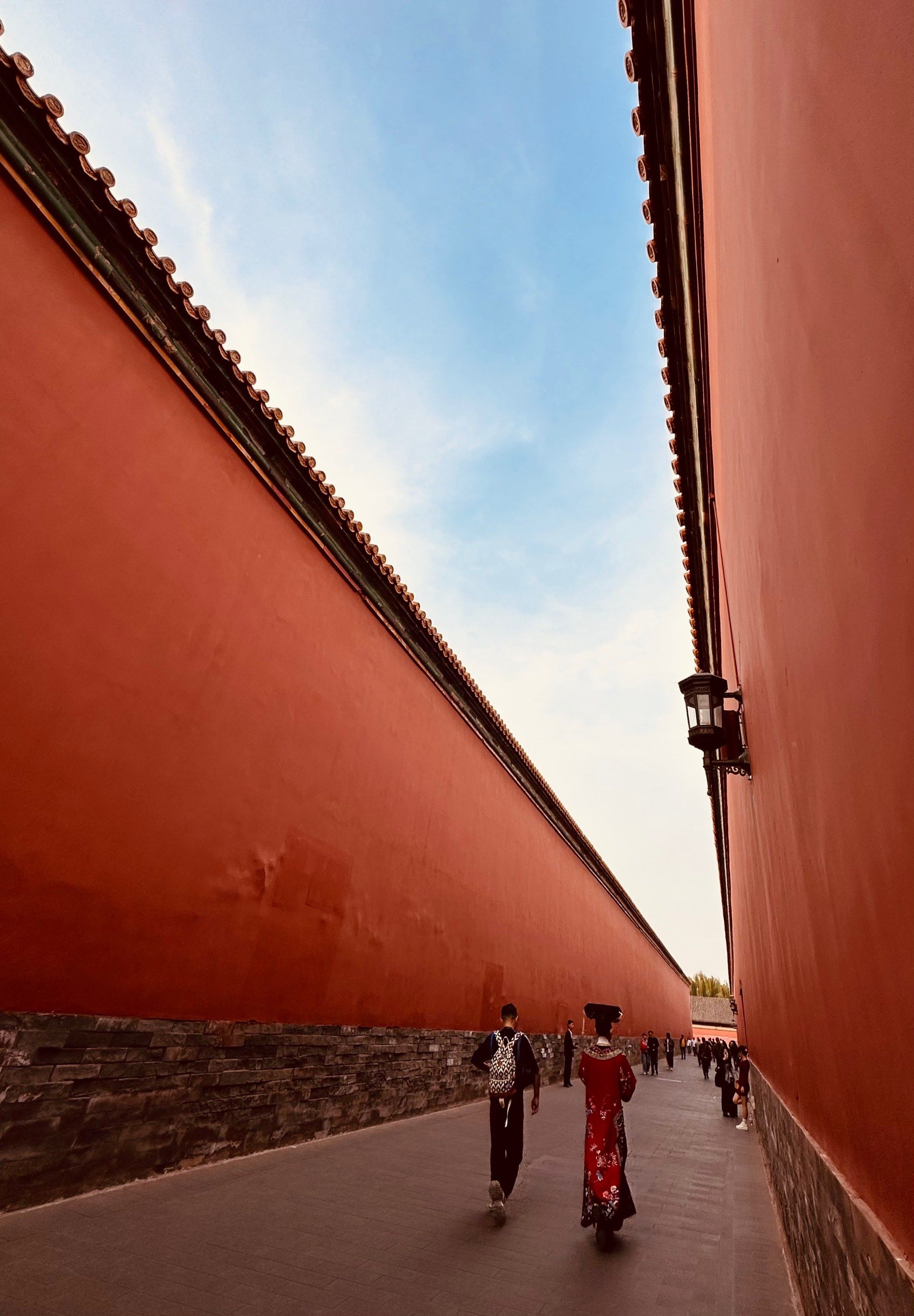 故宫博物院红墙深深