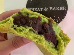 自家红豆抹茶面包-WHEAT&BAKER-麥(凯德来福士店)
