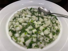 荠菜山药煨虾仁-老正兴菜馆(福州路店)