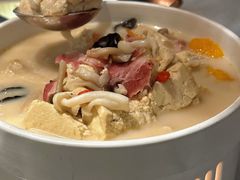 咸肉砂锅北豆腐-悦融·京鲁菜·露台花园(安定门店)