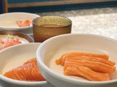 三文鱼-伍棵星炭烤自助料理·烤鳗鱼(浦东食品城店)