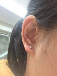 -花师傅专业手穿耳洞打耳洞穿孔