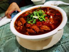 水煮牛肉-北大地皖峰饭馆