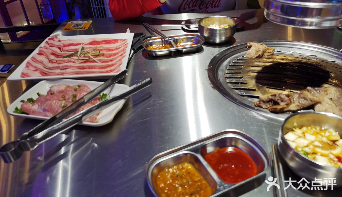 韩国街 超值双人烤肉套餐138元