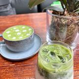 北京夏日｜雨后午间时光必须来一波抹茶拿铁☕️