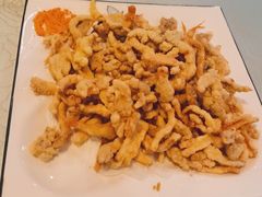 软炸鲜蘑-黄家饺子东北特色菜馆(湖滨商业街店)