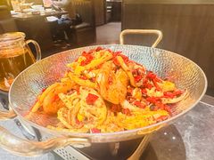 香辣鱿鱼爱上虾-炊烟小炒黄牛肉(浦东世纪汇店)