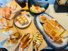 旋转天梯寿司拼盘-万岁寿司(万国店)