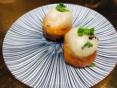 鲜肉虾仁生煎-龍堂蟹黄小笼包(万家丽店)