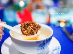 羊肚菌酿蟹黄干丝-诺莱仕游艇会