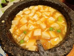 石锅鸡汤豆腐-绿茶餐厅(王府井永宁门店)