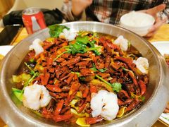 川香青虾毛肚锅-老江南春·中国龙菜(衡山路店)