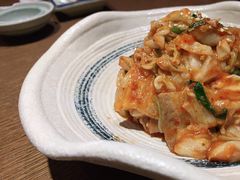 猪肉炒泡菜食材-水之惠鲜鱼料理(王府大街店)