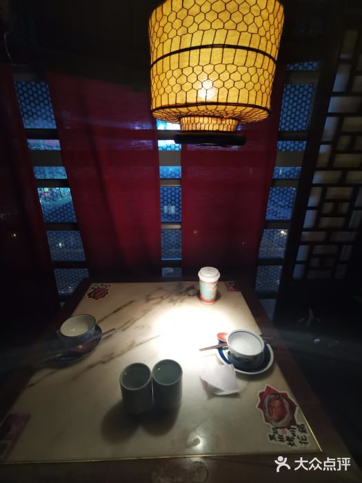 桂满陇-西湖船宴(西单大悦城店)餐具摆设图片
