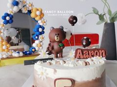 -卡比儿童蛋糕·心意定制·低脂零卡糖动物奶油FancyBALLOON(滨海店)
