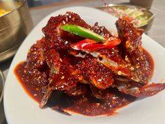 -草家酱蟹炭火烤肉店(珲春南路一店)