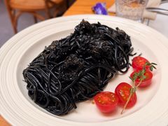 经典墨鱼汁意面-沏点Trattoria意大利餐厅(新街口店)