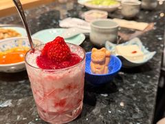 草莓冰沙-然锅料理